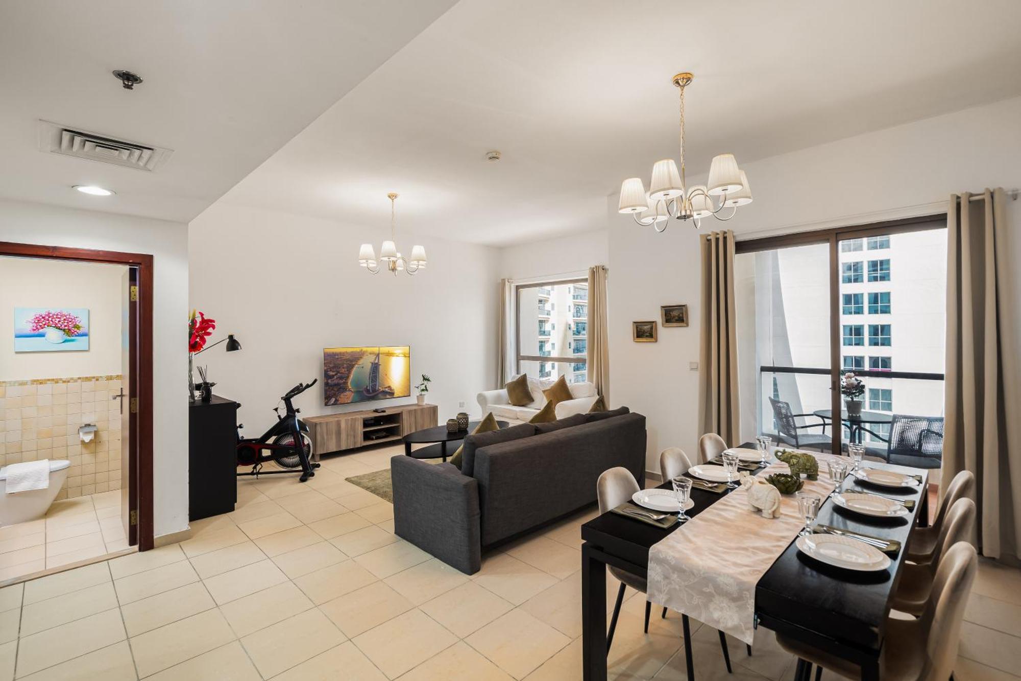 Beautiful 2Br & 4Br Apartments On Jbr Beach, Walking Distance To Bluewaters Island - By Sunkissed Holiday Homes 두바이 외부 사진